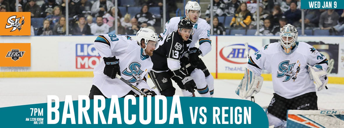 LISTEN LIVE: BARRACUDA VS REIGN