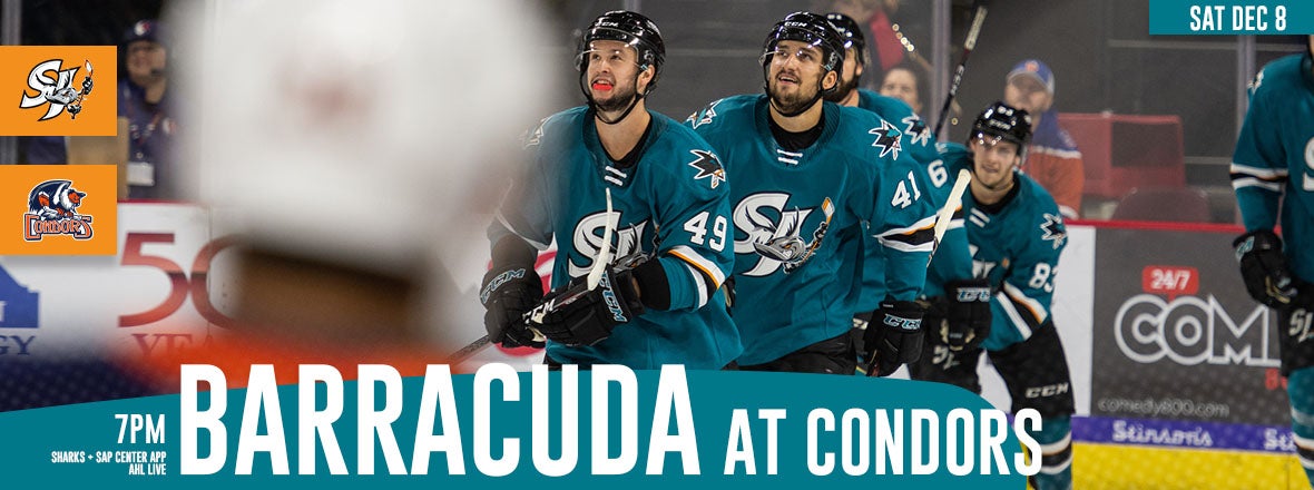 LISTEN LIVE: BARRACUDA AT CONDORS