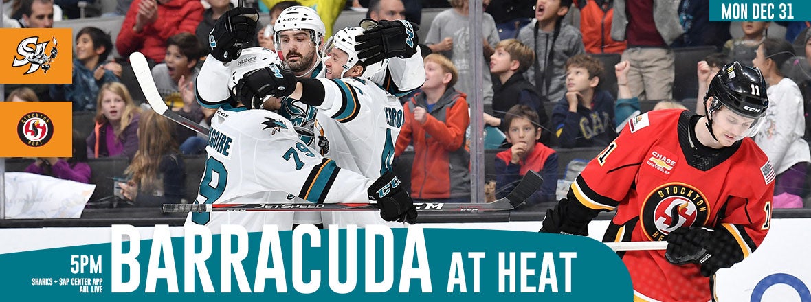 LISTEN LIVE: BARRACUDA AT HEAT