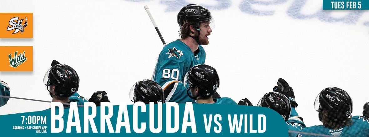 LISTEN LIVE: BARRACUDA VS WILD