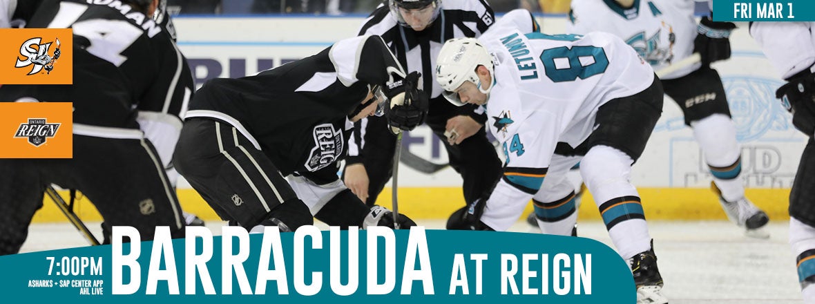 LISTEN LIVE: BARRACUDA AT REIGN