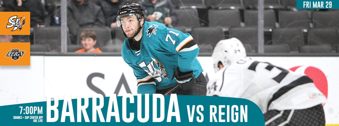 LISTEN LIVE: BARRACUDA VS REIGN