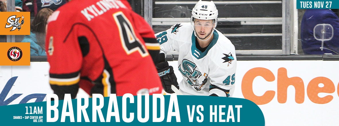 LISTEN LIVE: BARRACUDA VS HEAT