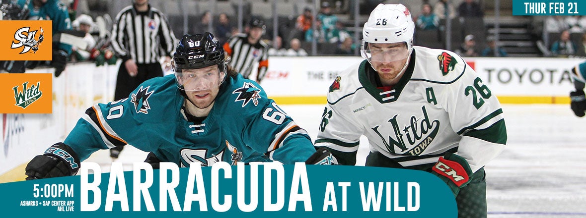 LISTEN LIVE: BARRACUDA AT WILD