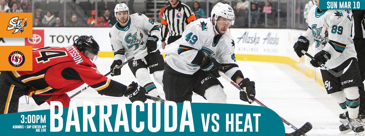 LISTEN LIVE: BARRACUDA VS HEAT