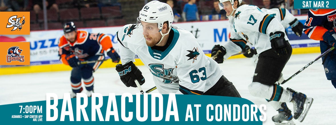 LISTEN LIVE: BARRACUDA AT CONDORS